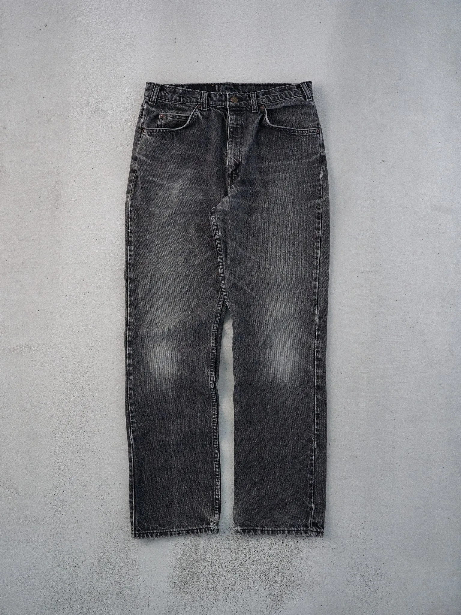 Vintage 70s Washed Black Levi's 619 Denim Jeans (31x31) sold by Rebalance Vintage