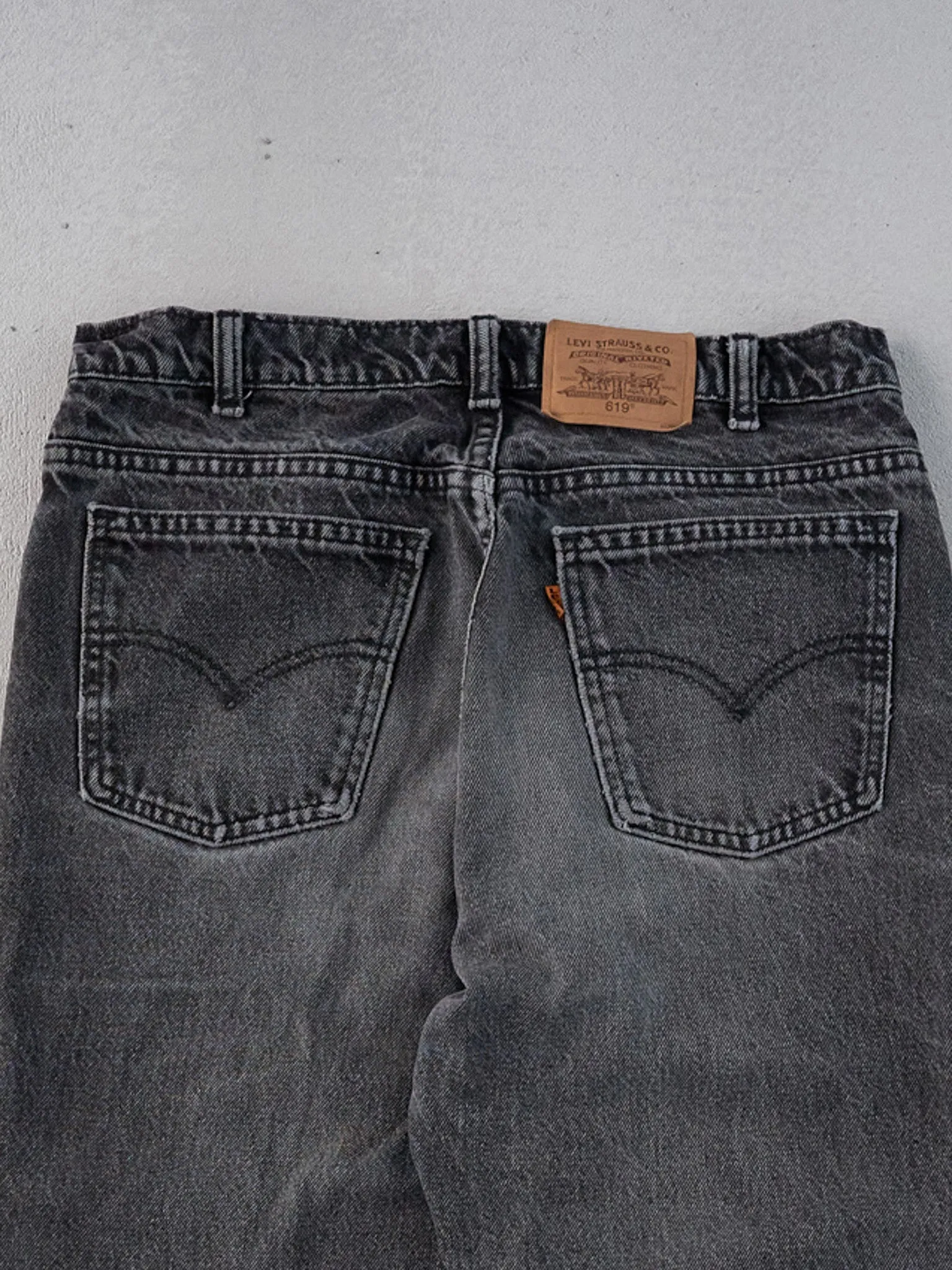 Vintage 70s Washed Black Levi's 619 Denim Jeans (31x31) sold by Rebalance Vintage product image thumbnail 3