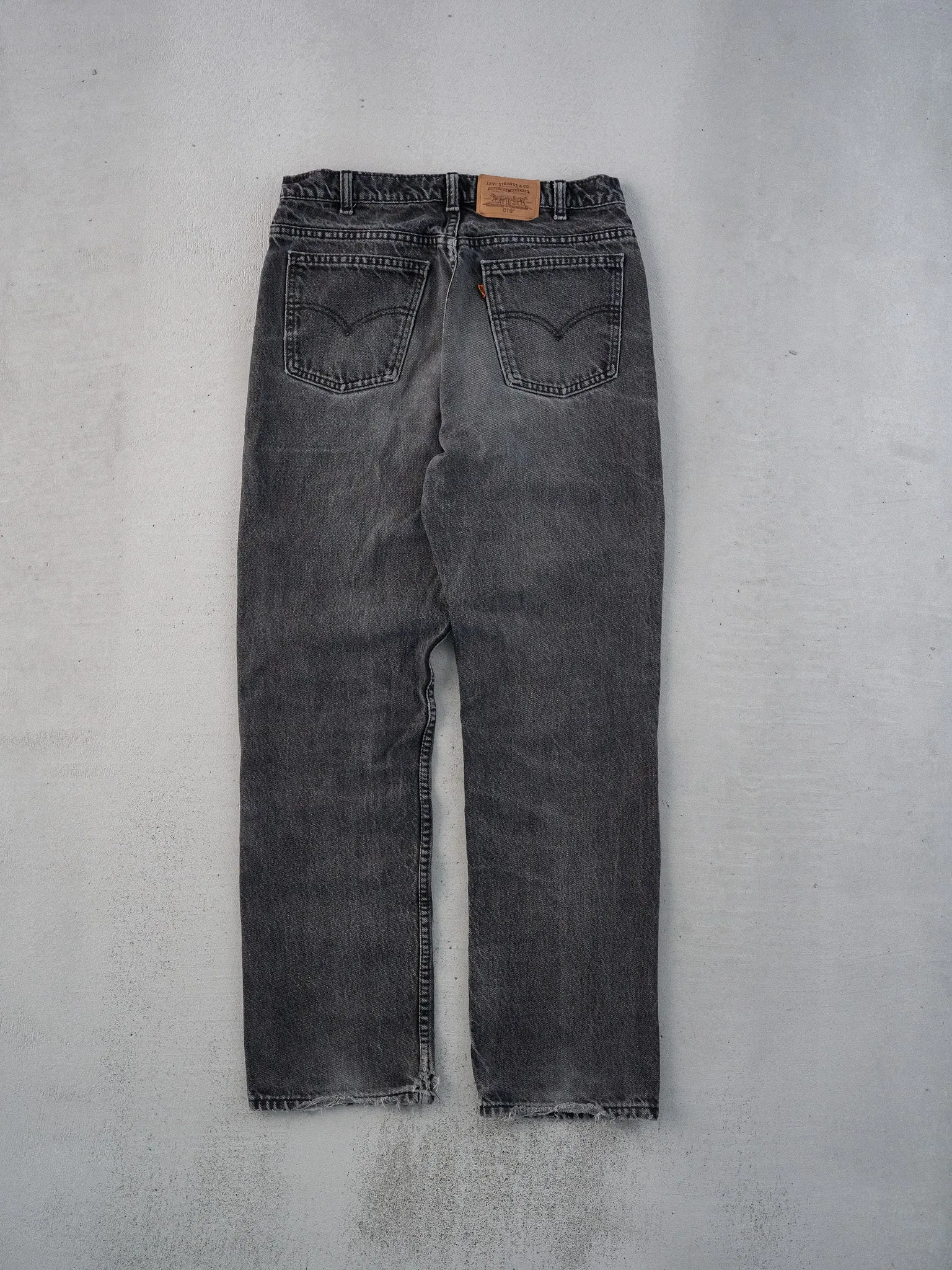Vintage 70s Washed Black Levi's 619 Denim Jeans (31x31) sold by Rebalance Vintage product image thumbnail 2