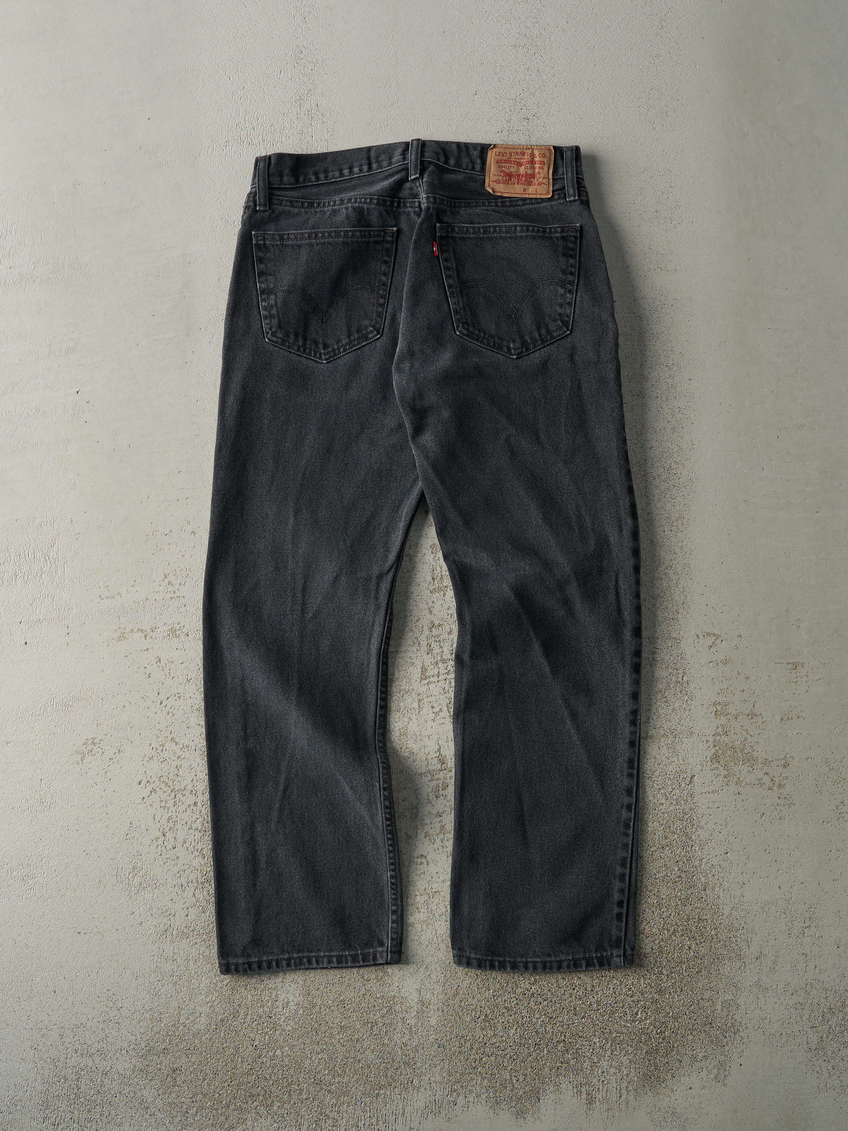 Vintage Y2K Faded Black Levi's 505 Denim Pants (32x29.5) sold by Rebalance Vintage product image thumbnail 2