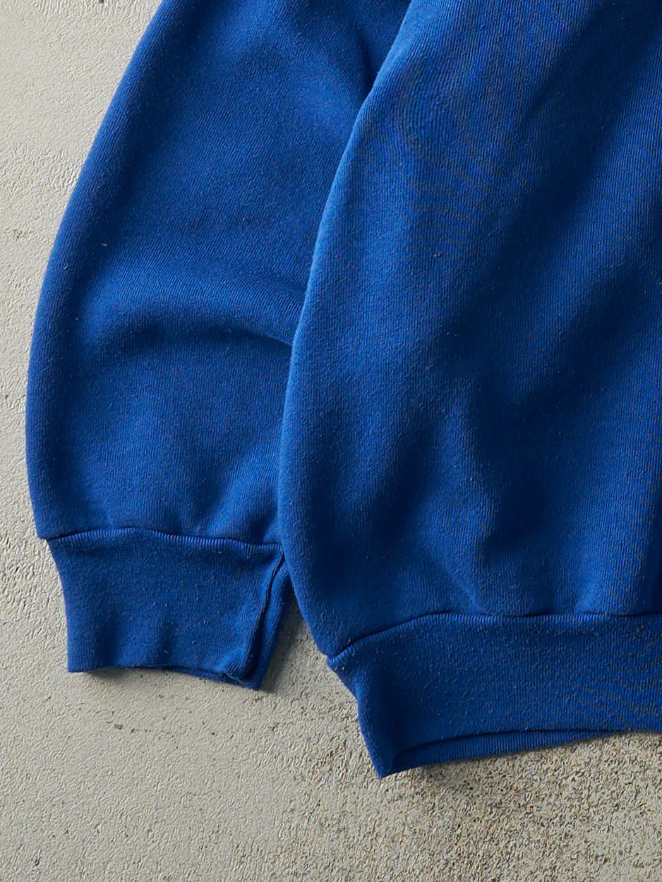 Vintage 90s Blue New York Giants Embroidered Crewneck (XXXL) sold by Rebalance Vintage product image thumbnail 4