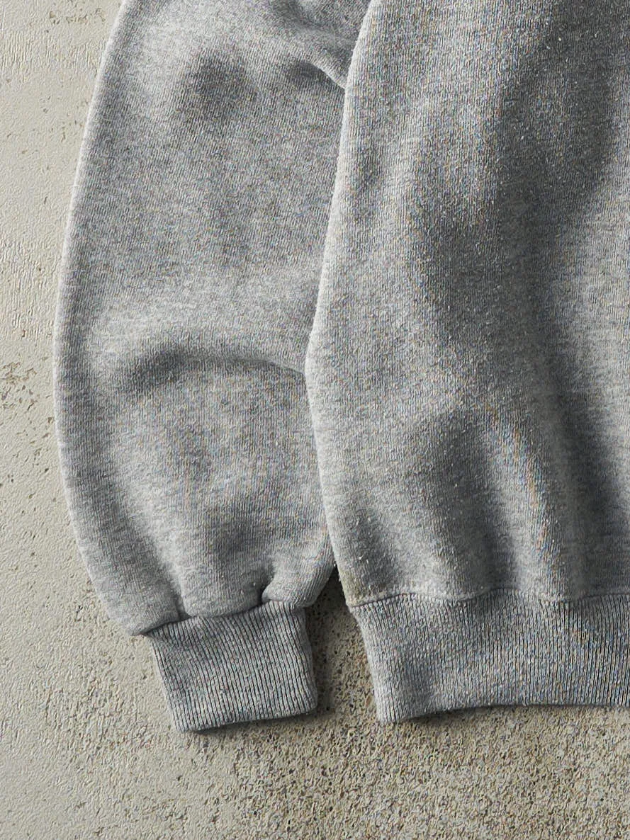 Vintage 90s Grey New England Patriots Embroidered Crewneck (L) sold by Rebalance Vintage product image thumbnail 3