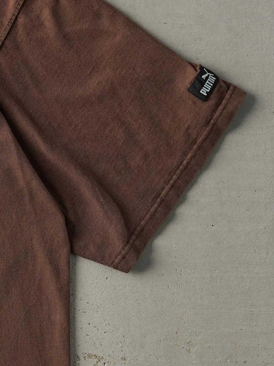 Vintage 90s Brown Embroidered Cleveland Browns Tee (XL) sold by Rebalance Vintage product image thumbnail 3