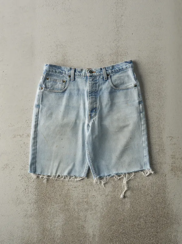 Vintage 90s Light Wash Nevada Cut Off Jean Shorts (32x9) sold by Rebalance Vintage