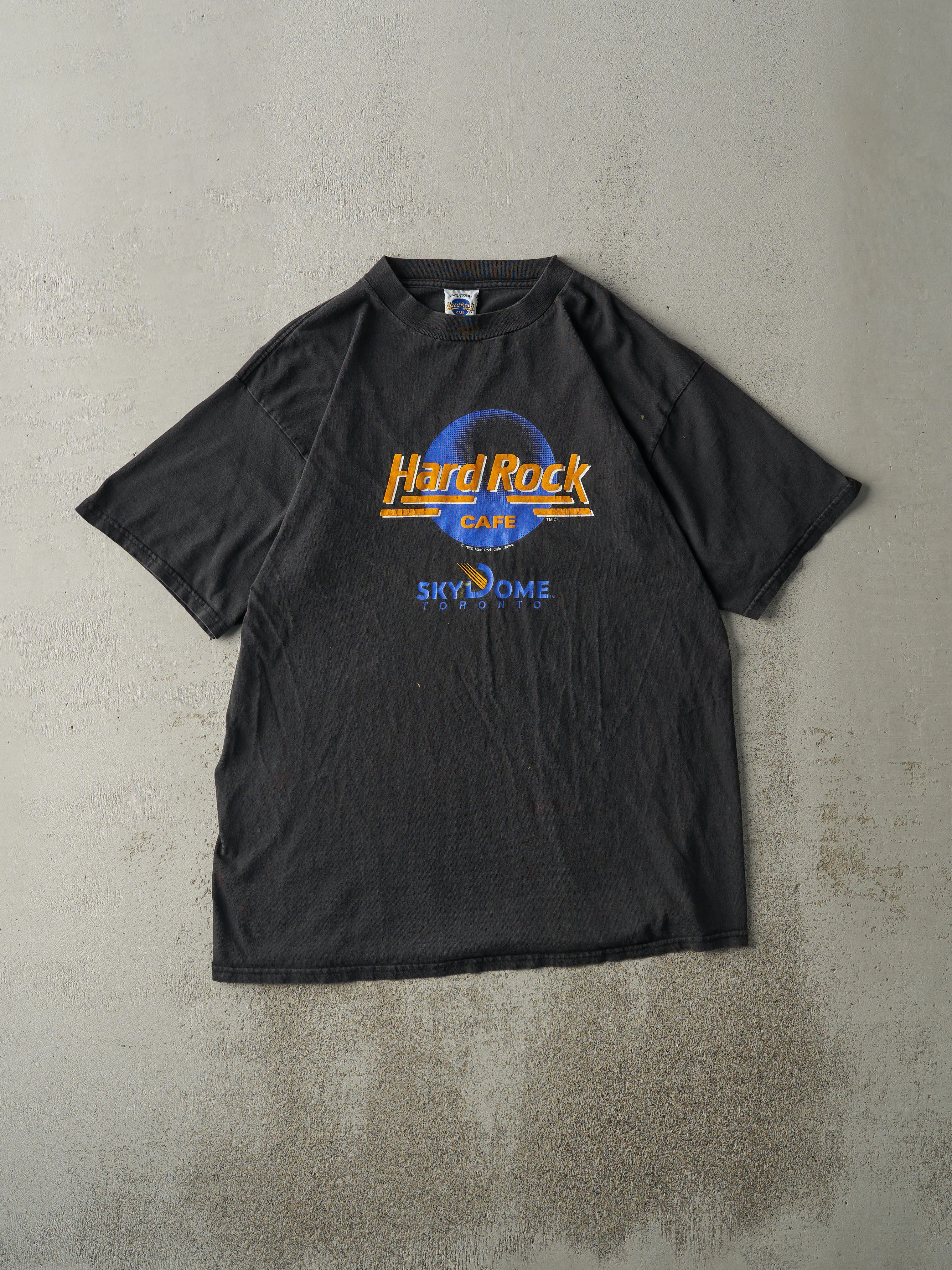 Vintage 89' Black Hard Rock Cafe Sky Dome Toronto Tee (L/XL) sold by Rebalance Vintage