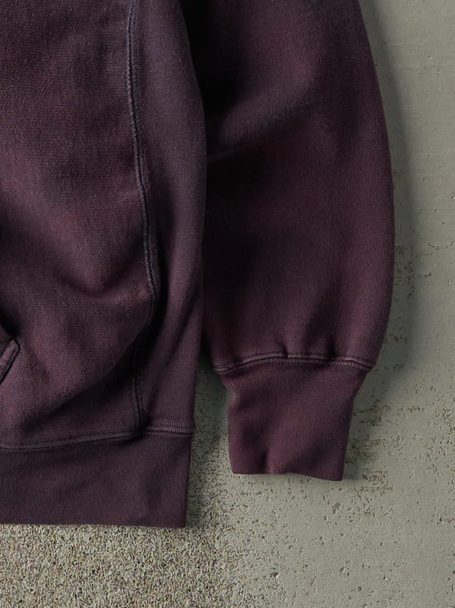 Vintage Y2K Purple New York 5 Borough League Embroidered Hoodie (XL/XXL) sold by Rebalance Vintage product image thumbnail 3