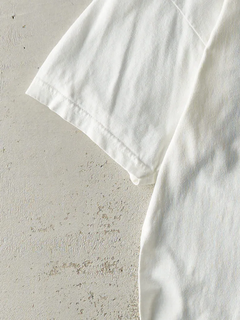 Vintage Y2K White New York City Naked Cowboy Tee (L) sold by Rebalance Vintage product image thumbnail 3