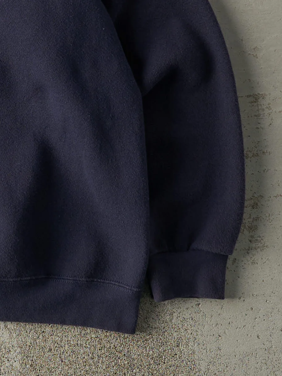 Vintage 90s Navy Embroidered Disney World Crewneck (XXL) sold by Rebalance Vintage product image thumbnail 3