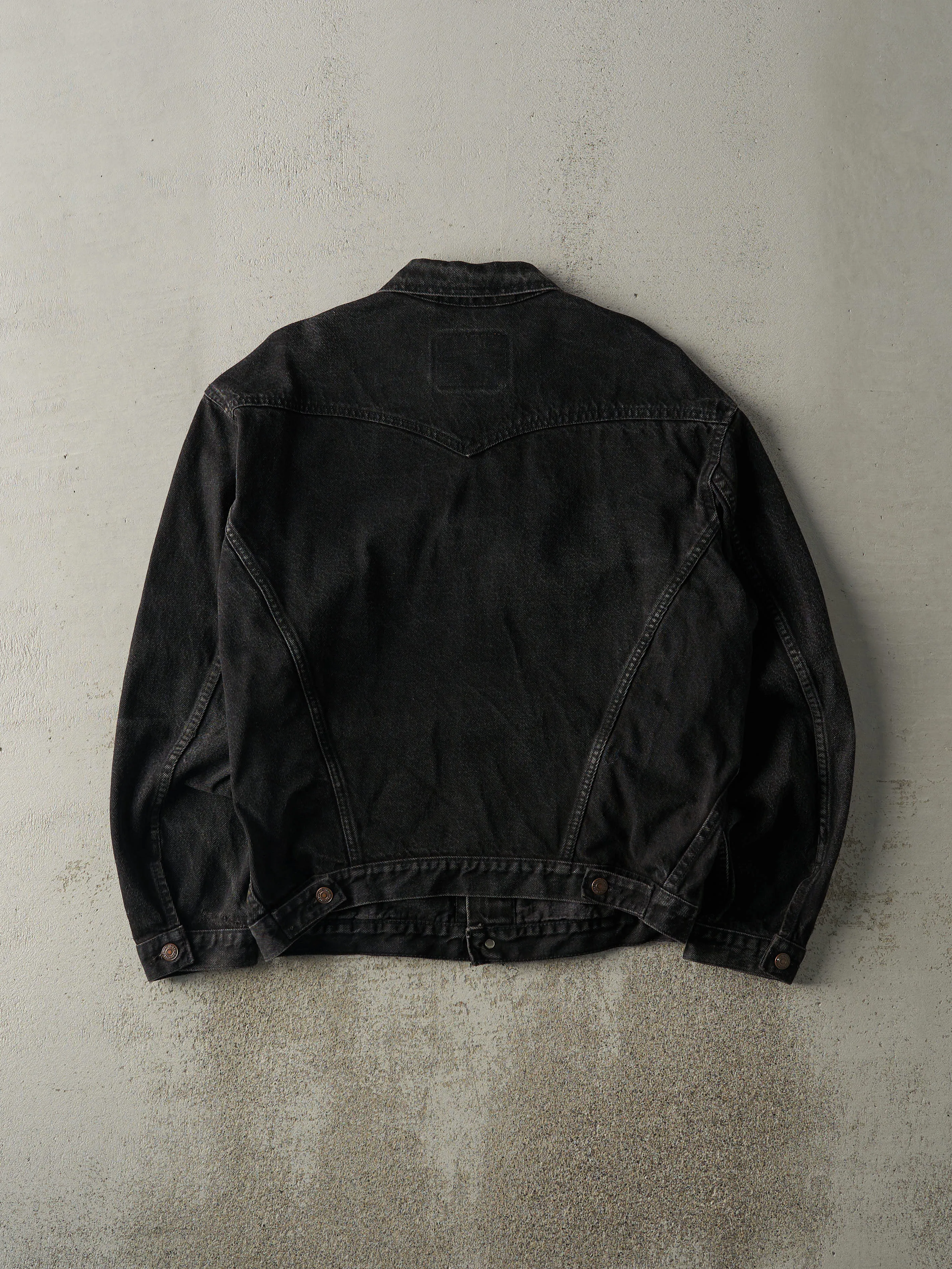 Vintage 90s Black Levi's Denim Jacket (M/L) sold by Rebalance Vintage product image thumbnail 3