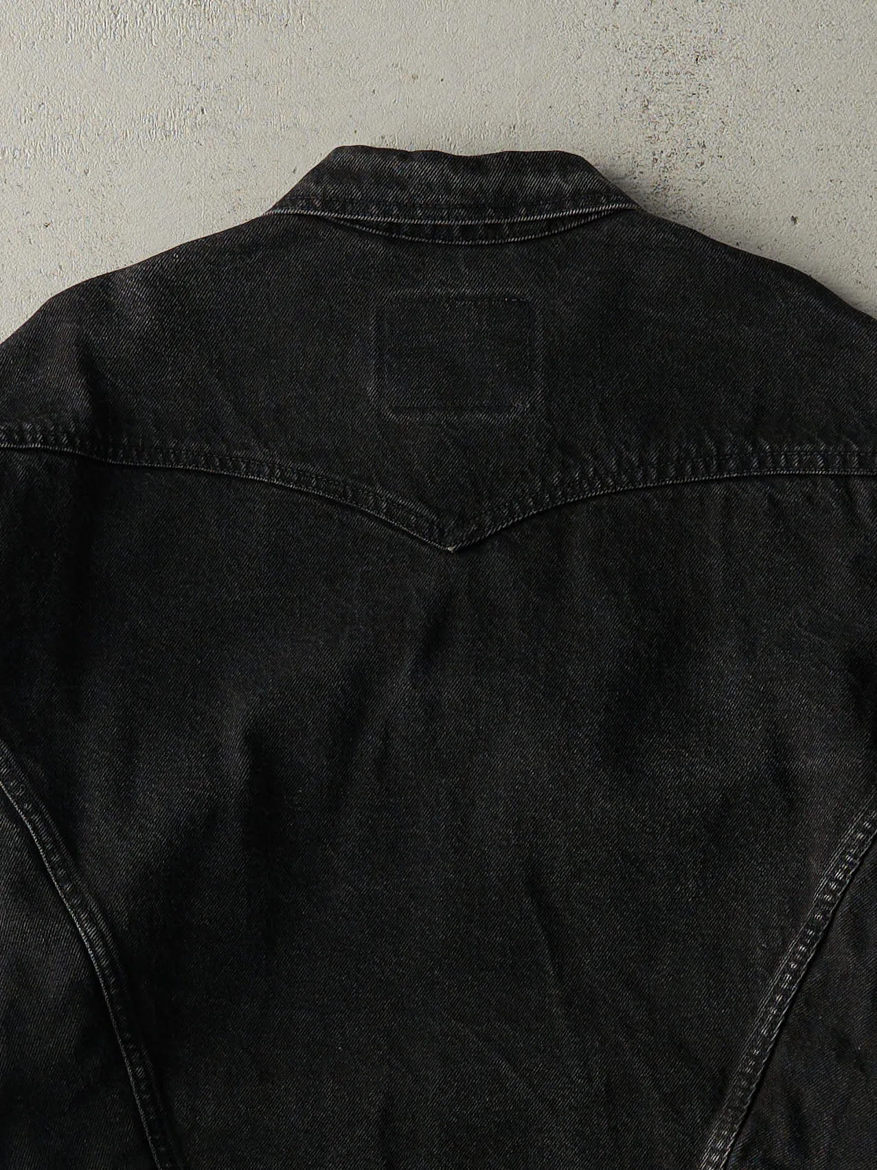 Vintage 90s Black Levi's Denim Jacket (M/L) sold by Rebalance Vintage product image thumbnail 5