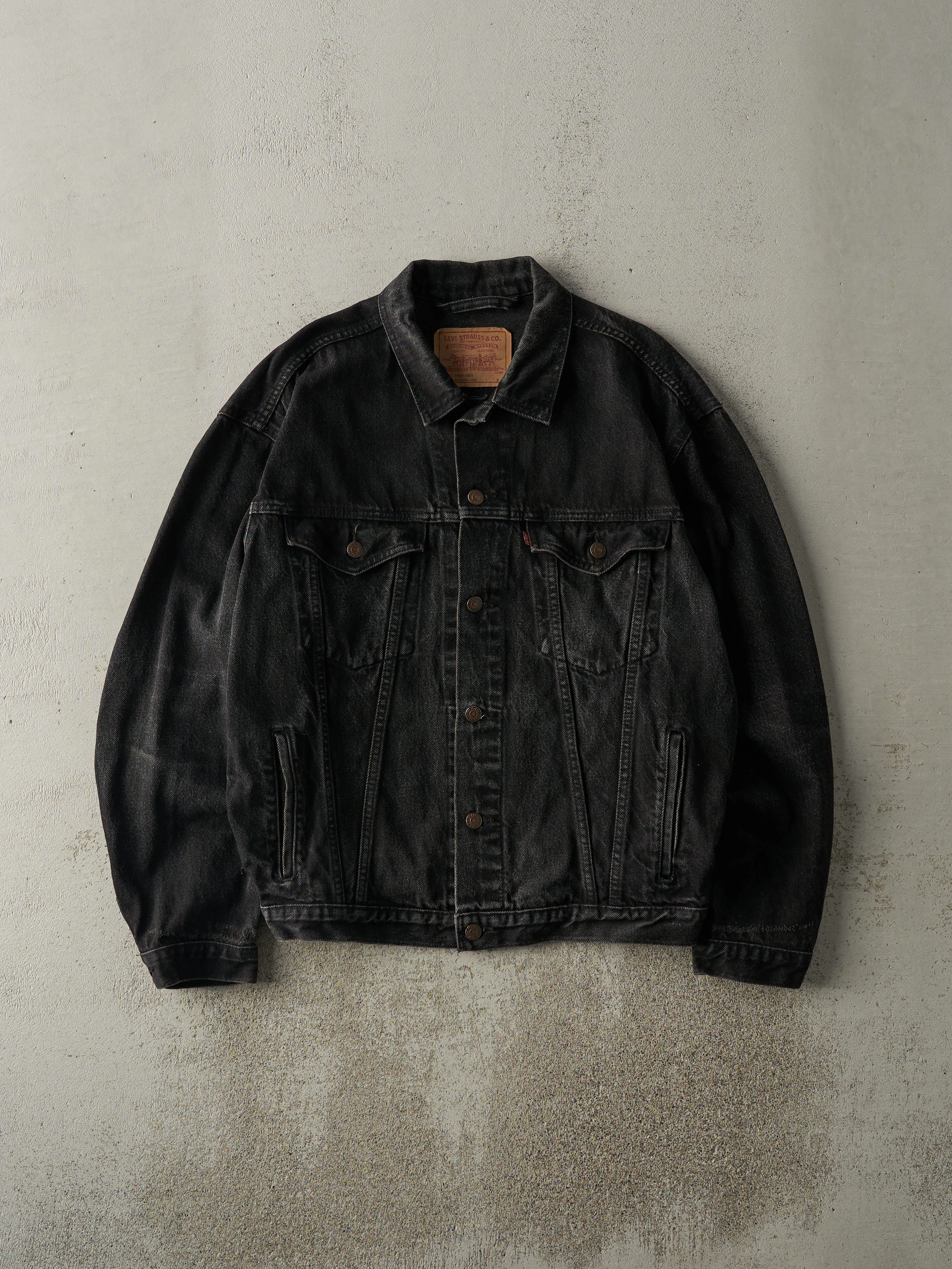 Vintage 90s Black Levi's Denim Jacket (M/L) sold by Rebalance Vintage