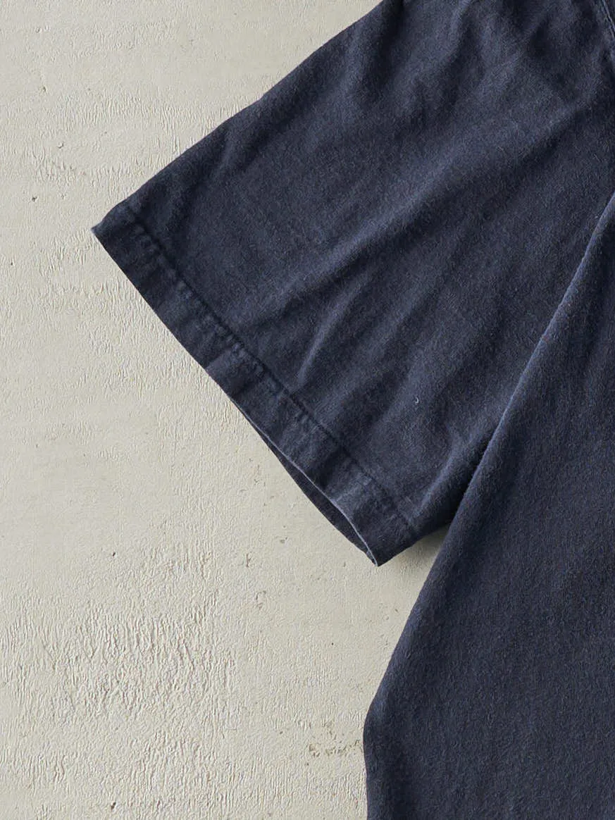 Vintage Y2K Navy Blue Carhartt Pocket Tee (XXXL) sold by Rebalance Vintage product image thumbnail 3