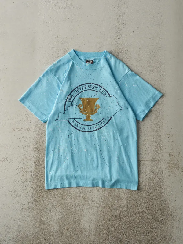 Vintage 90' Blue Governors Cup Single Stitch Tee (XS) sold by Rebalance Vintage