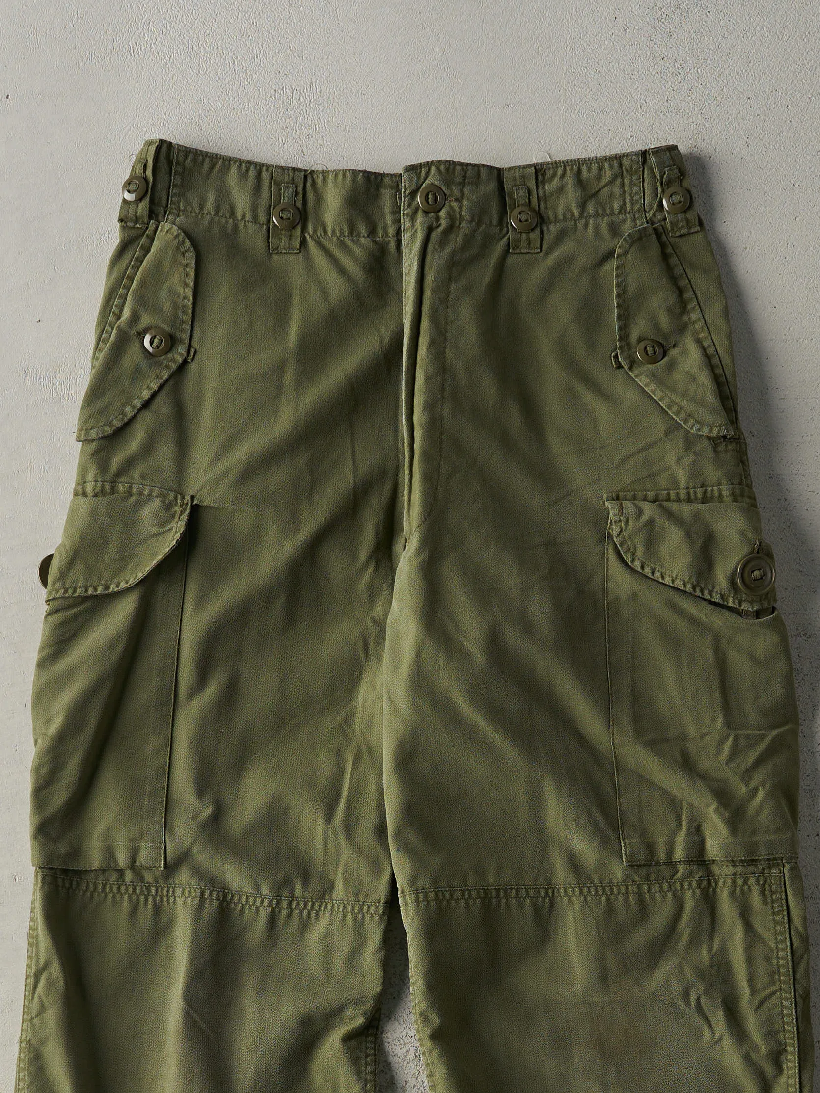 Vintage 80s Army Green Military Pants (32x30) sold by Rebalance Vintage product image thumbnail 4