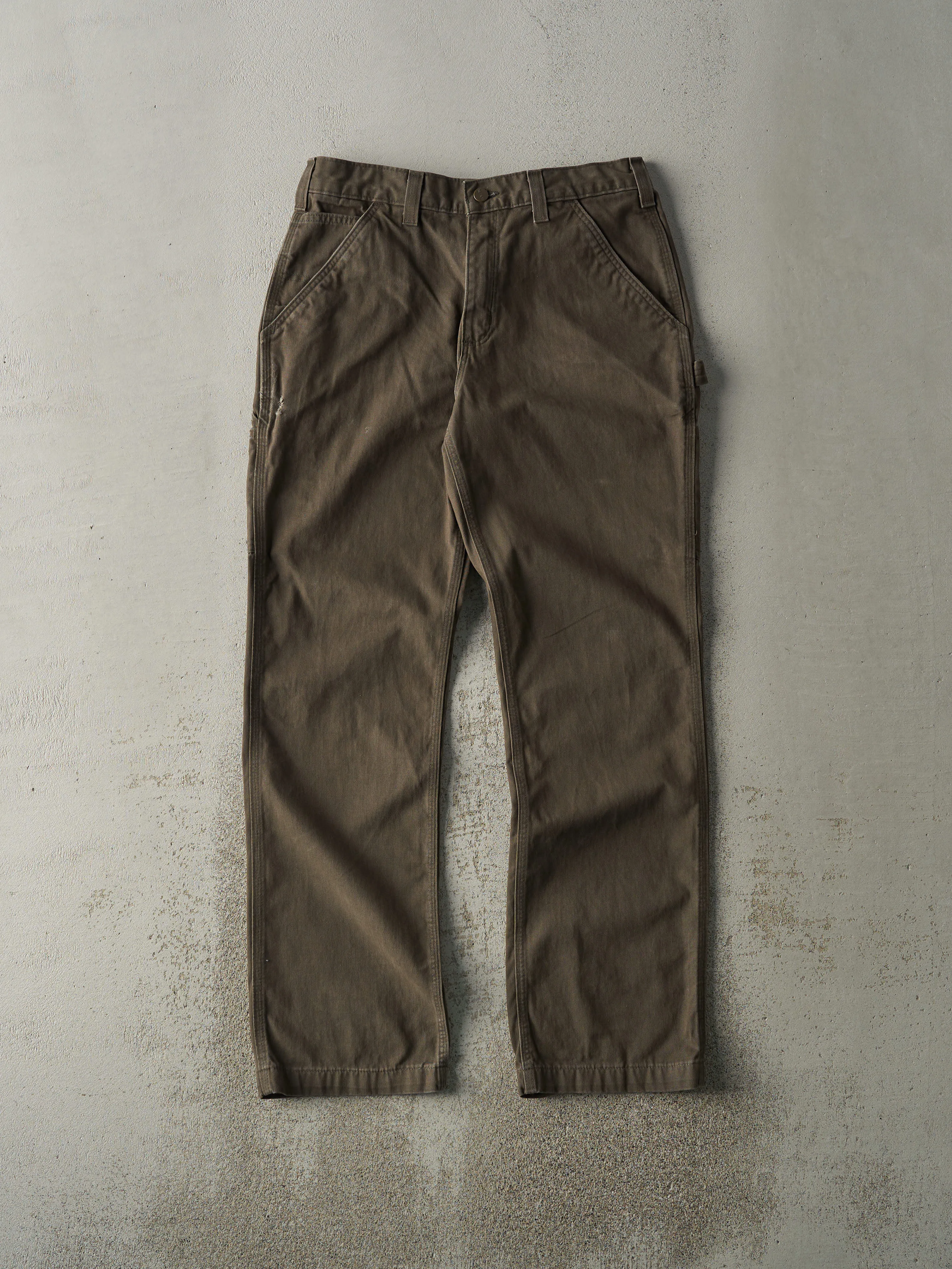 Vintage Y2K Brown Carhartt Carpenter Pants (32x32) sold by Rebalance Vintage
