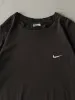 Vintage Y2K Black Nike Swoosh Embroidered Tee (XL) sold by Rebalance Vintage