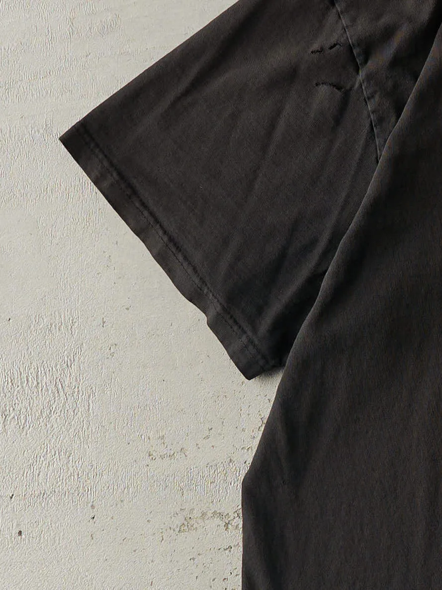 Vintage Y2K Black Nike Swoosh Embroidered Tee (XL) sold by Rebalance Vintage product image thumbnail 3