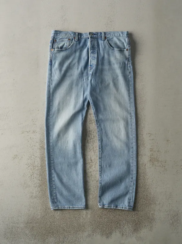 Vintage Y2K Light Wash Levi's 501 Jeans (35.5x29.5) sold by Rebalance Vintage