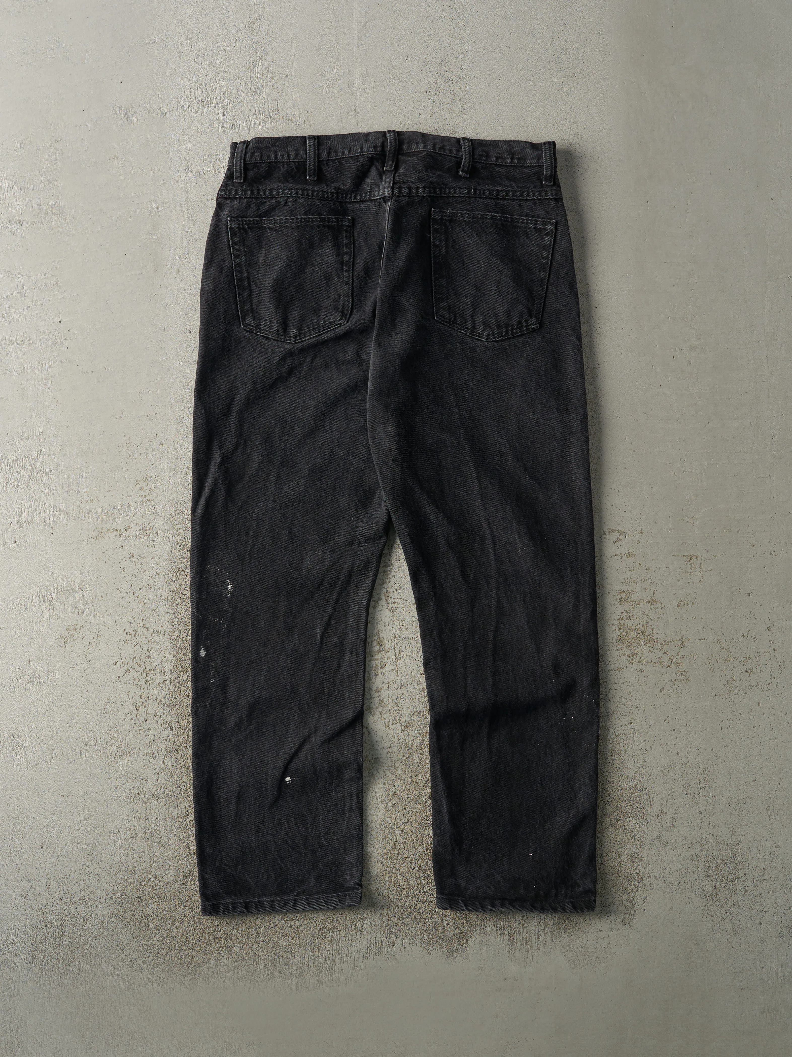 Vintage Y2K Black Legendary Gold Denim Pants (36x29.5) sold by Rebalance Vintage product image thumbnail 3