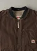 Vintage 90s Brown Work King Sherpa Lined Work Vest (XL) sold by Rebalance Vintage
