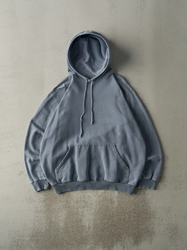 Vintage 90s Washed Blue Wind River Hoodie (M/L) sold by Rebalance Vintage