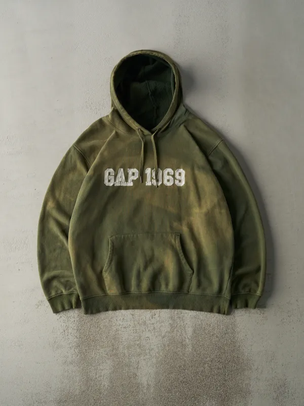Vintage Y2K Sun Faded Green Gap Hoodie (XXL) sold by Rebalance Vintage
