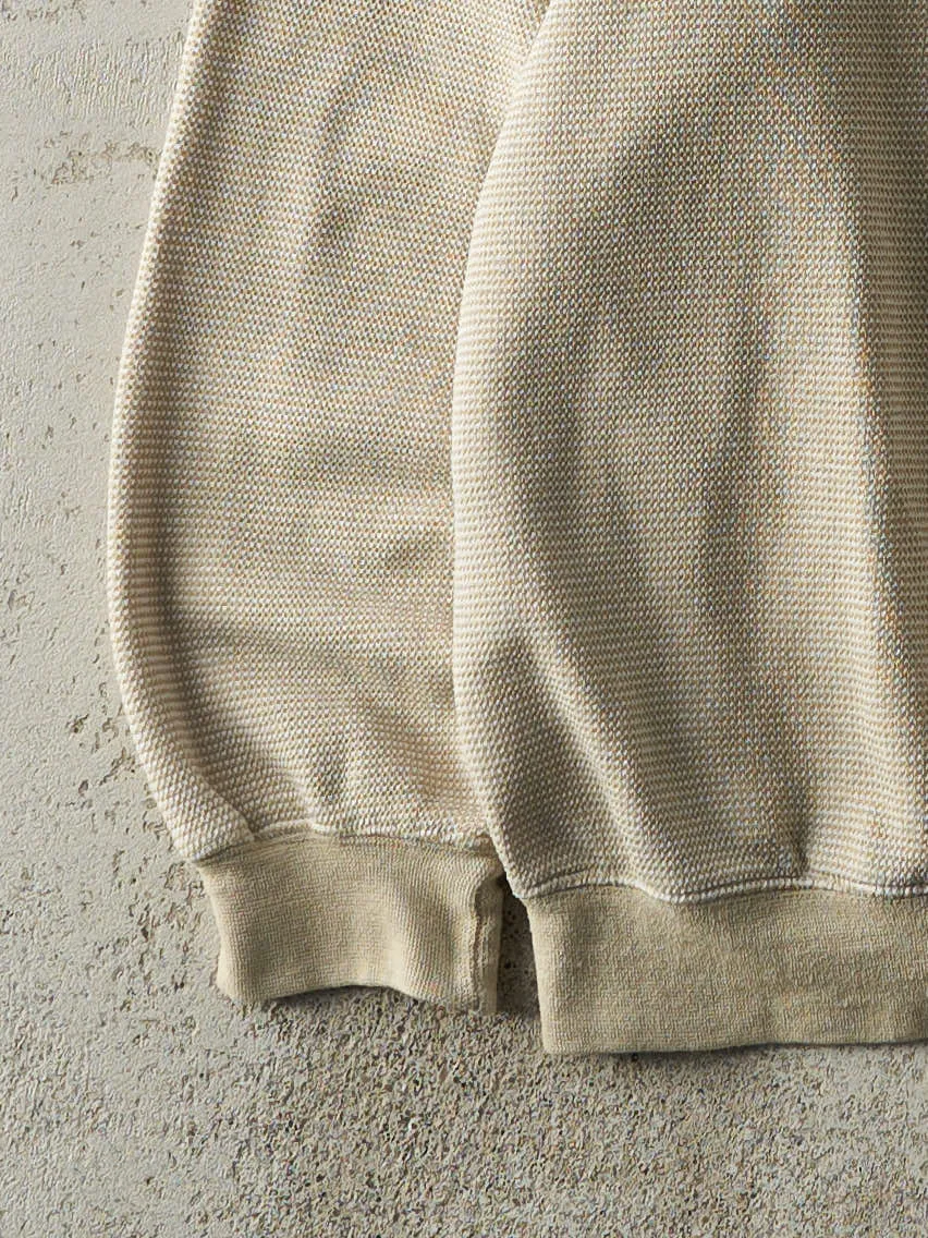 Vintage 90s Beige Embroidered Phoenix Coyotes Knit Crewneck (L/XL) sold by Rebalance Vintage product image thumbnail 3