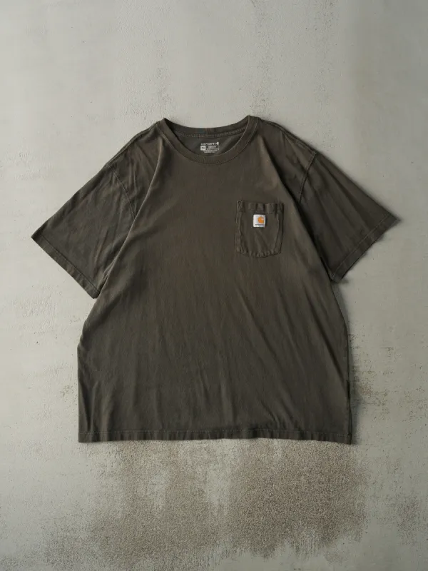 Vintage Y2K Green Carhartt Loose Fit Pocket Tee (XXXL) sold by Rebalance Vintage