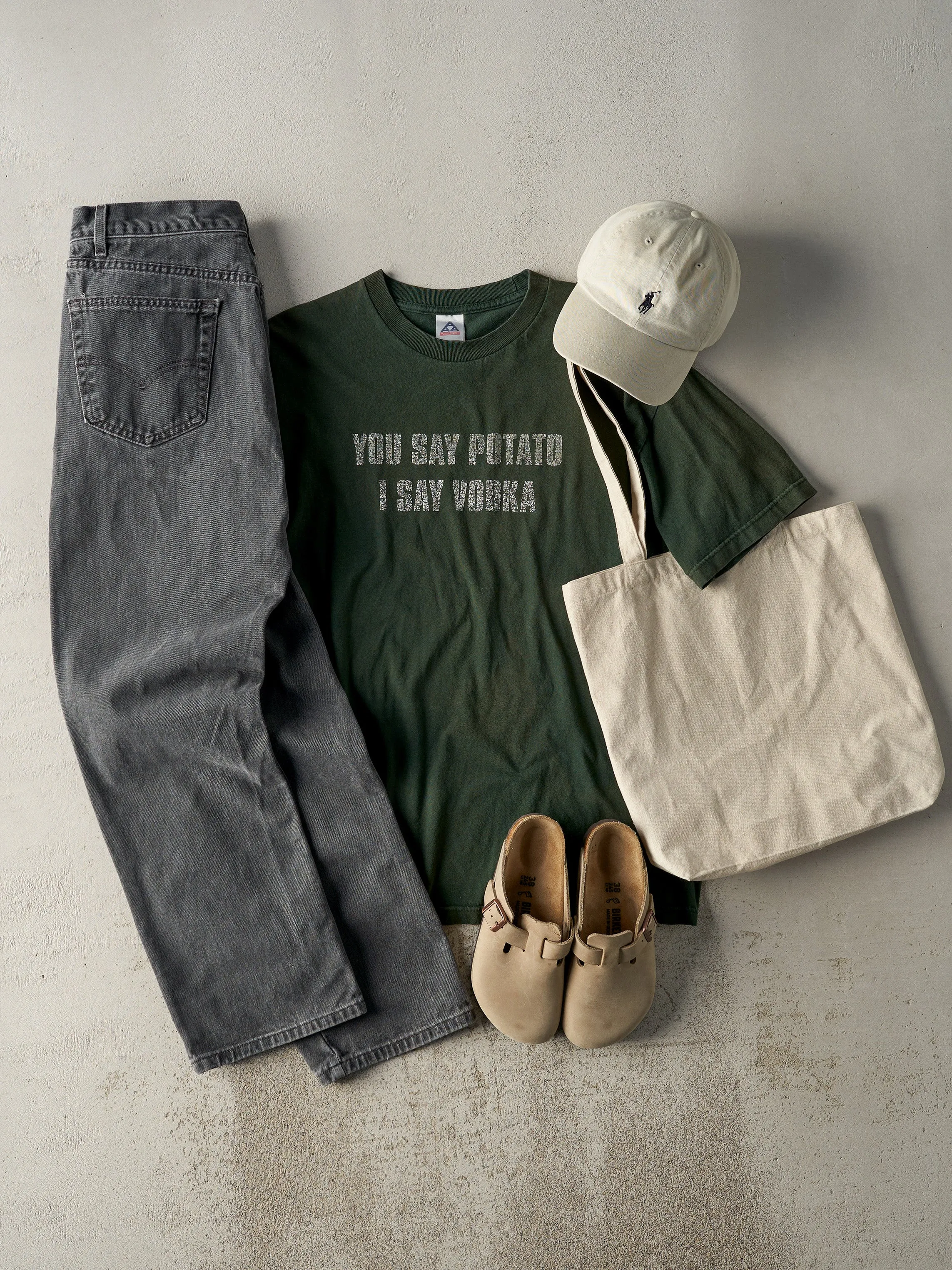 Vintage 90s Faded Black Levi's 505 Denim Pants (35x29) sold by Rebalance Vintage product image thumbnail 2