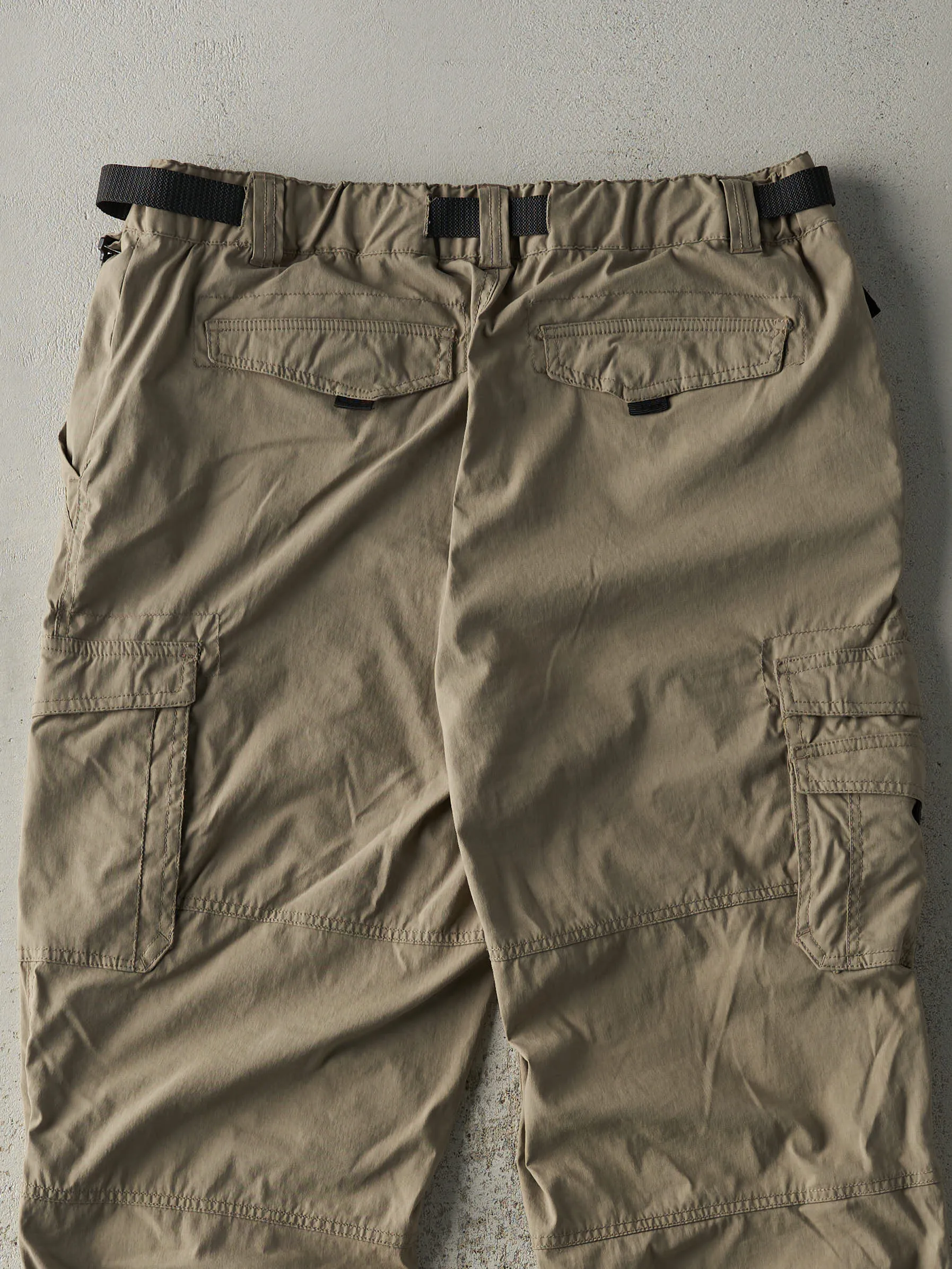 Vintage Y2K Beige BC Clothing Cargo Utility Pants (36x30) sold by Rebalance Vintage product image thumbnail 4