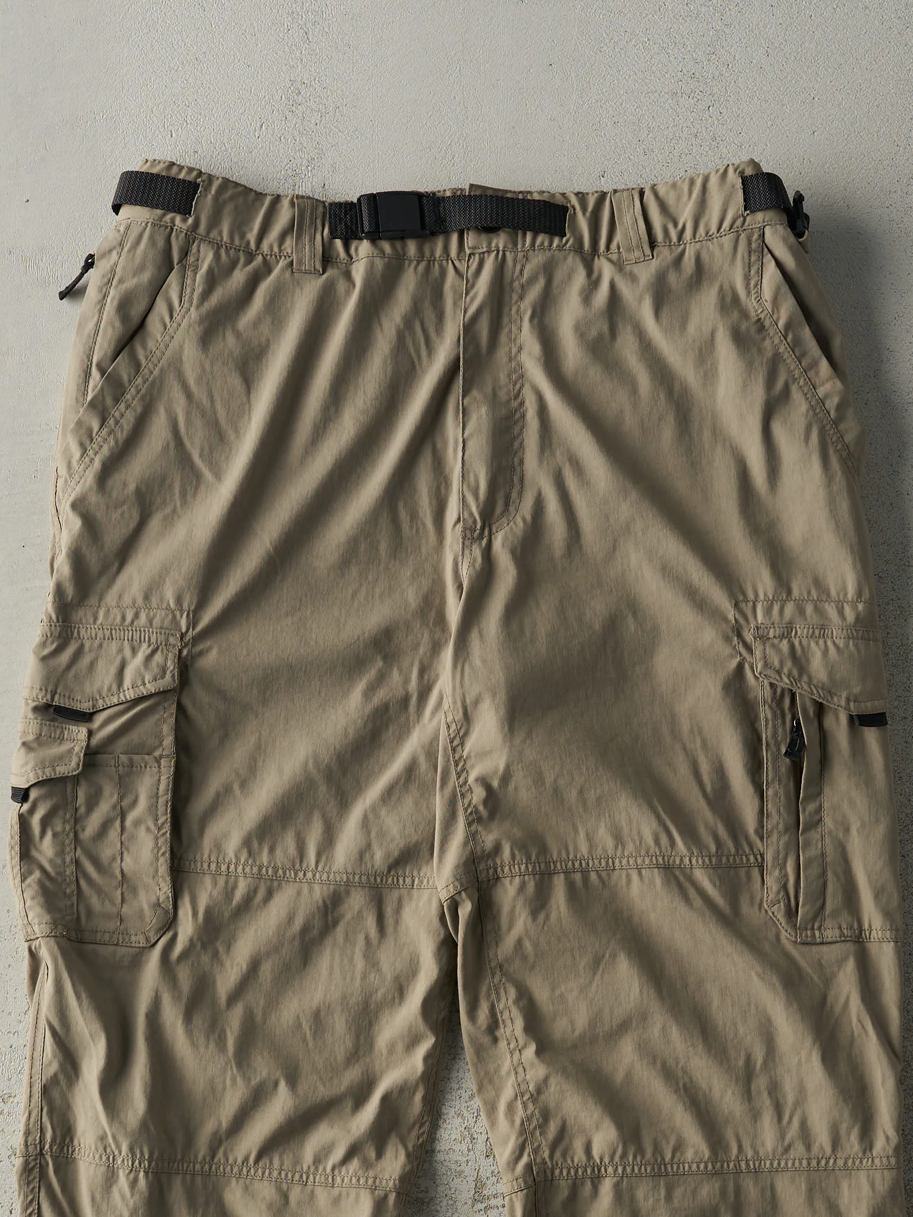 Vintage Y2K Beige BC Clothing Cargo Utility Pants (36x30) sold by Rebalance Vintage product image thumbnail 3