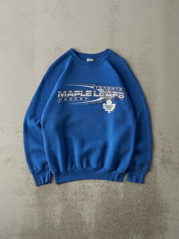 Vintage 90s Blue Toronto Maple Leafs Crewneck (S) sold by Rebalance Vintage