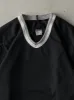Vintage 90s Black, Grey & White Blank Hockey Jersey (S/M) sold by Rebalance Vintage