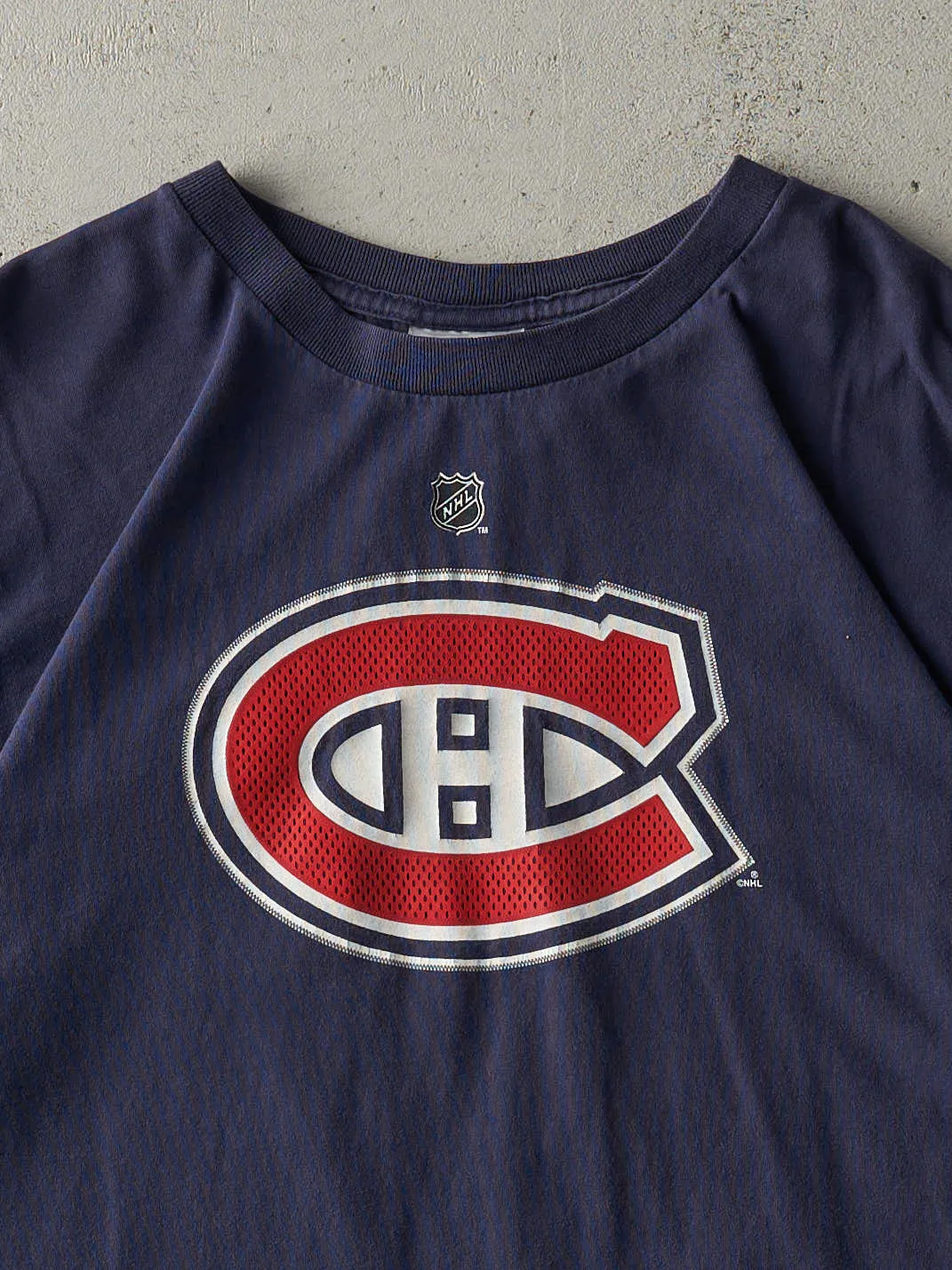 Vintage Y2K Navy Blue Montreal Canadiens #31 Carey Price Player Tee (L) sold by Rebalance Vintage product image thumbnail 3