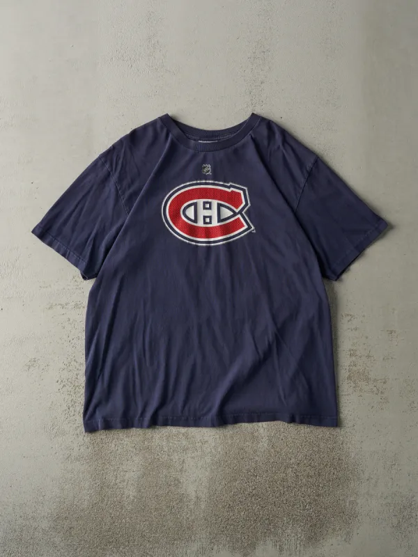 Vintage Y2K Navy Blue Montreal Canadiens #31 Carey Price Player Tee (L) sold by Rebalance Vintage