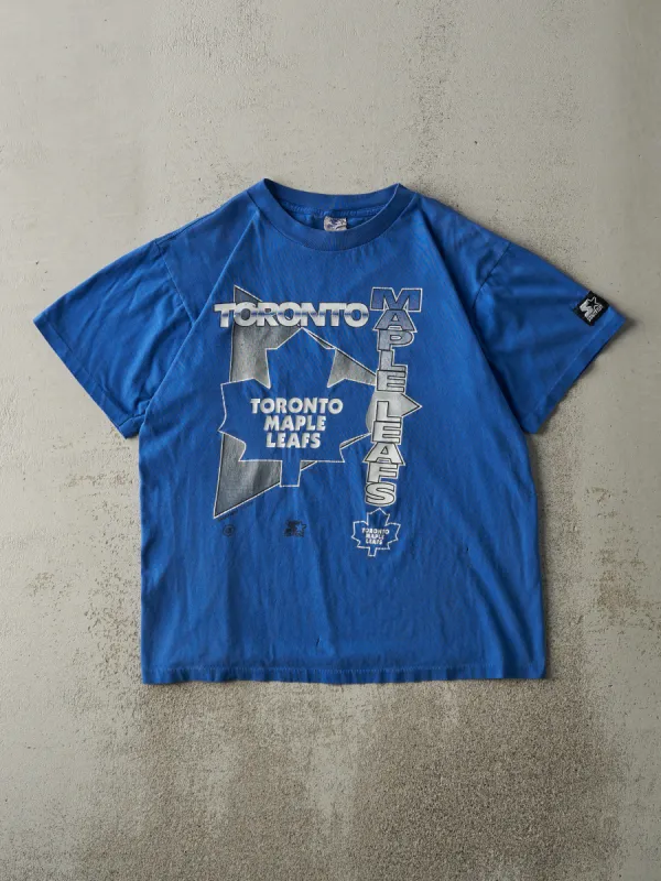 Vintage 93' Blue Toronto Maple Leafs Single Stitch Tee (M) sold by Rebalance Vintage