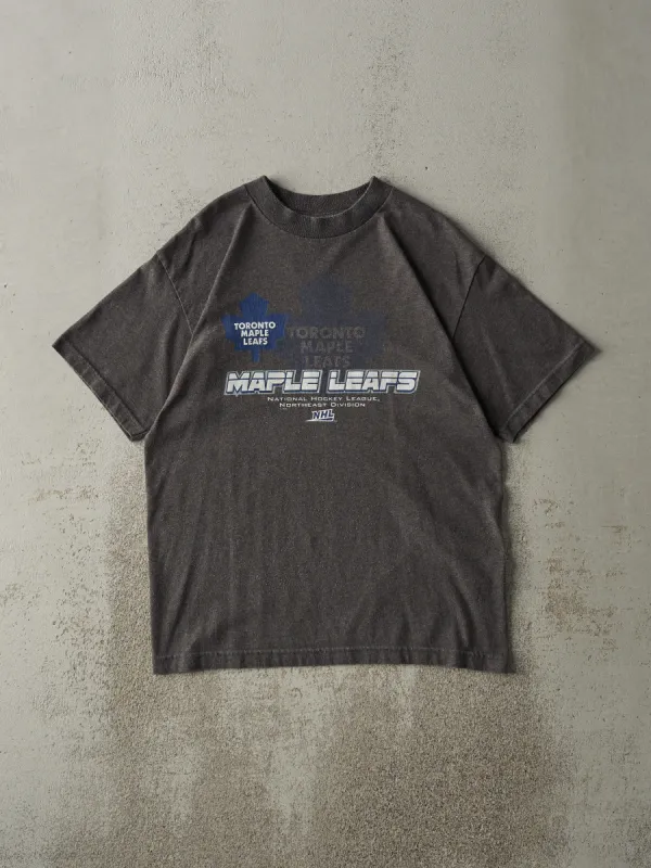Vintage Y2K Charcoal Grey Toronto Maple Leafs Tee (M) sold by Rebalance Vintage