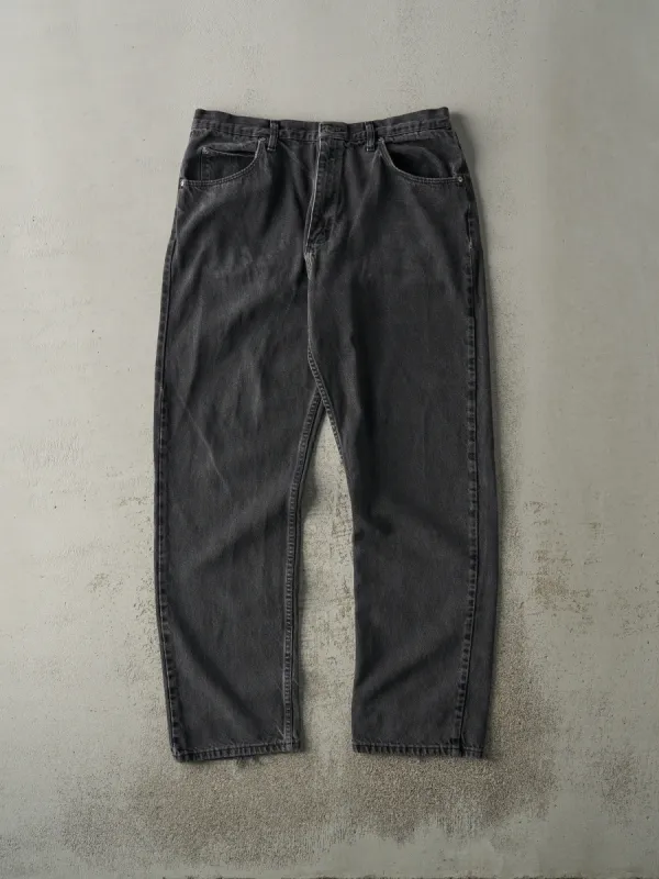 Vintage 90s Faded Black Wrangler Denim Pants (35.5x33) sold by Rebalance Vintage