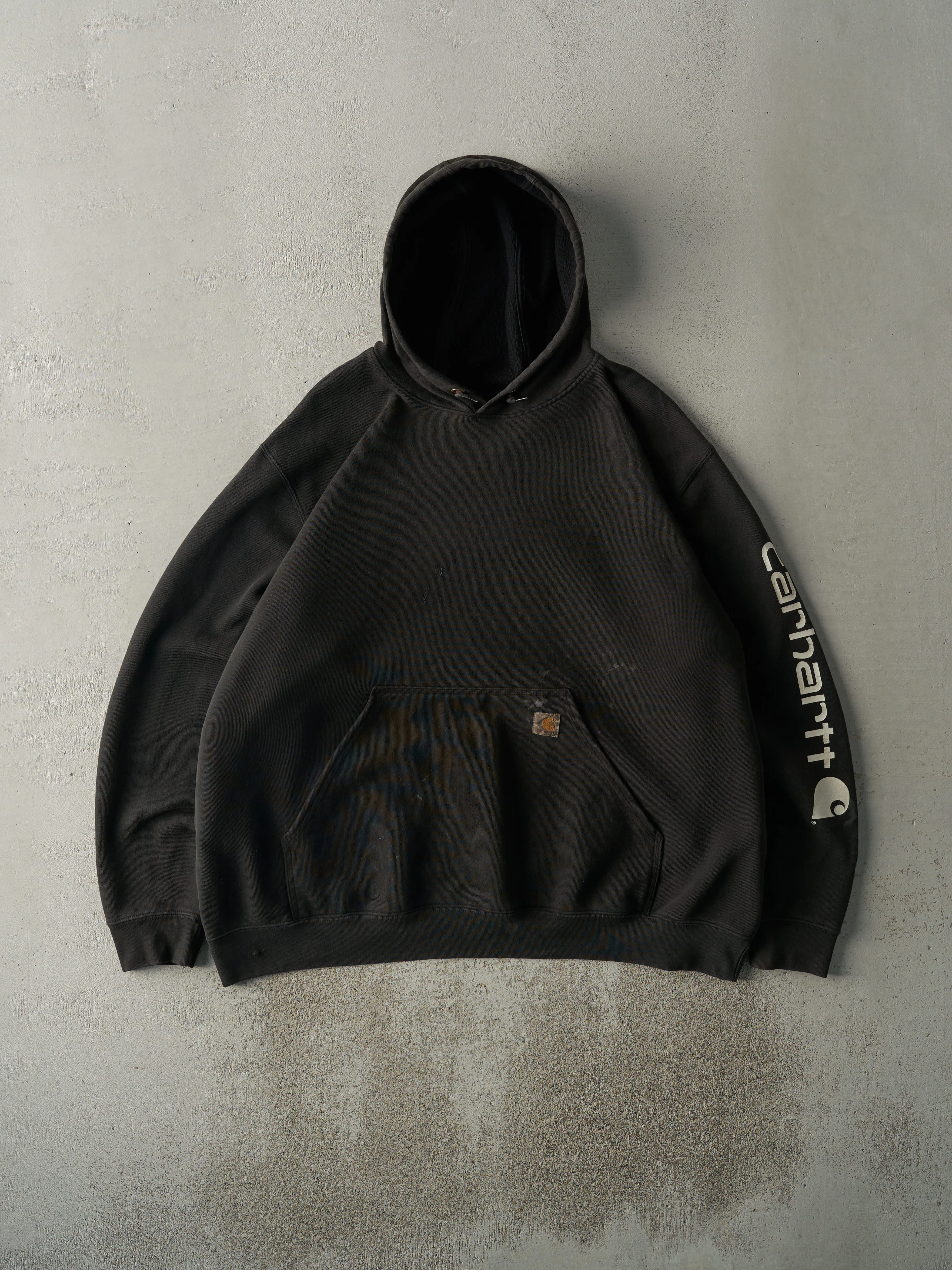 Vintage Y2K Black Carhartt Hoodie (XXL) sold by Rebalance Vintage