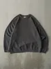 Vintage 90s Charcoal Grey Blank Crewneck (L) sold by Rebalance Vintage