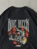 Vintage Y2K Black MBNA Bike Week Tee (L) sold by Rebalance Vintage