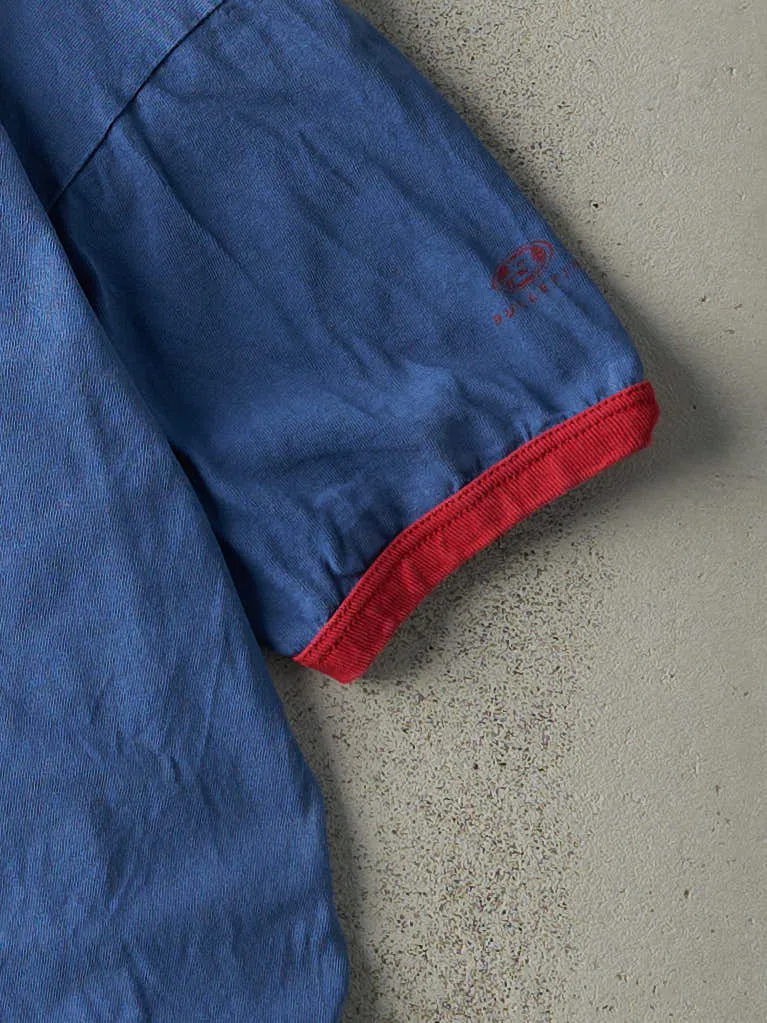 Vintage Y2K Blue Winnipeg Jets Ringer Tee (S/M) sold by Rebalance Vintage product image thumbnail 3