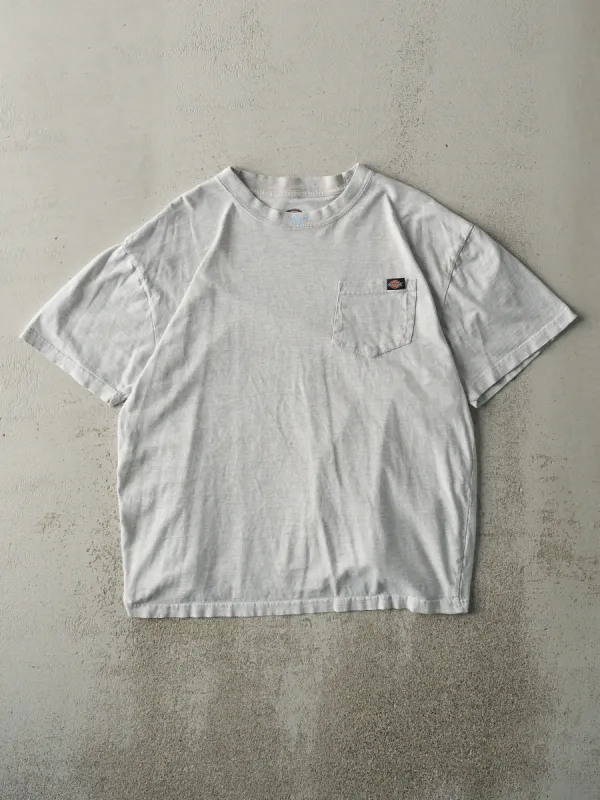 Vintage Y2K Heather Grey Dickies Pocket Tee (L) sold by Rebalance Vintage