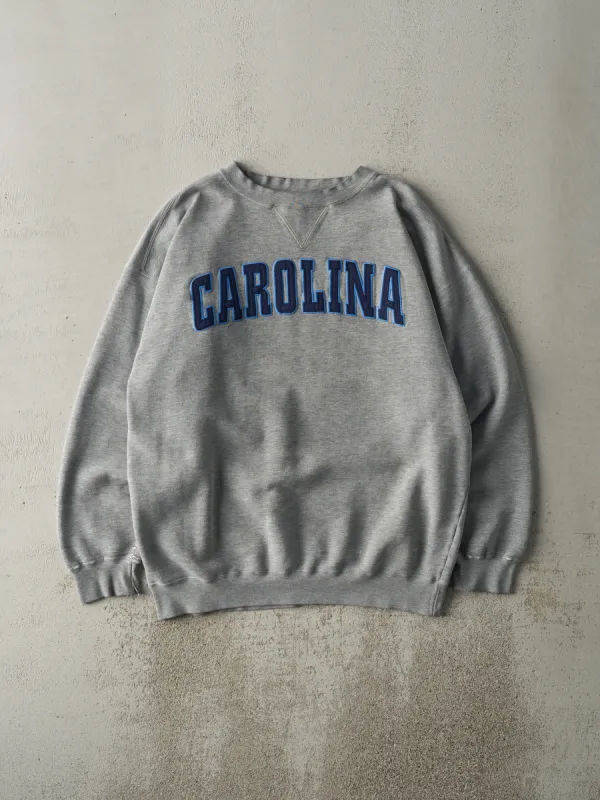 Vintage 90s Grey Carolina Crewneck (L) sold by Rebalance Vintage