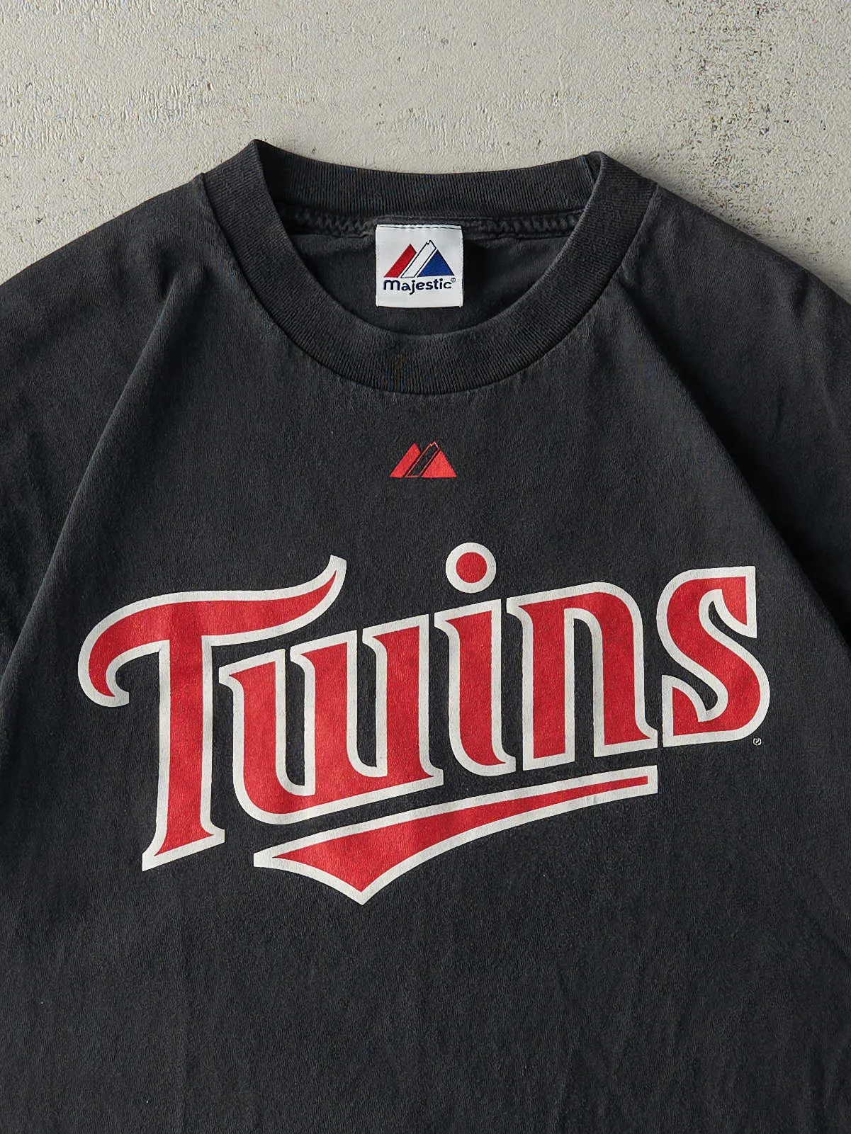 Vintage 10' Black Minnesota Twins #7 Joe Mauer Player Tee (M) sold by Rebalance Vintage product image thumbnail 3