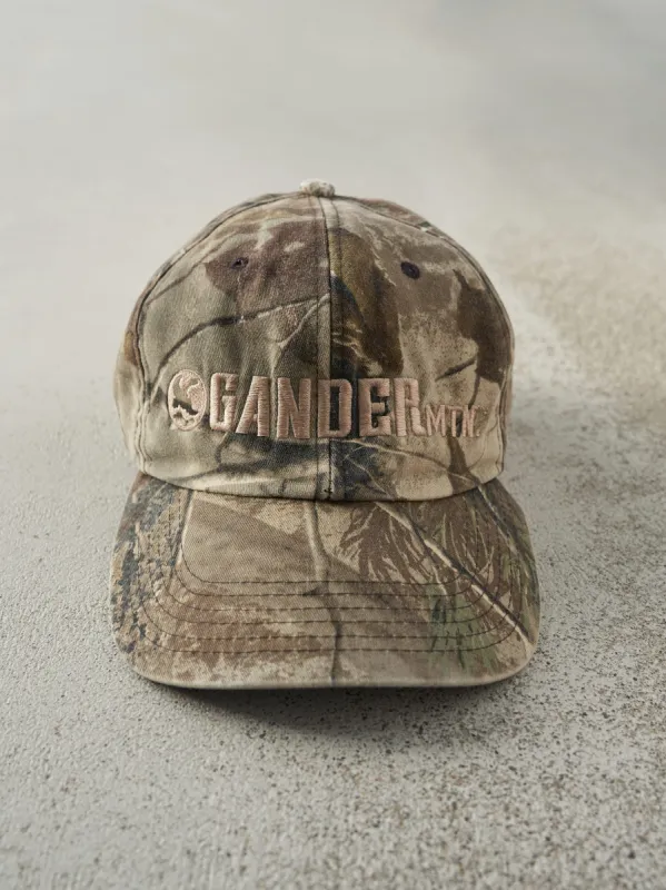 Vintage Y2K Camo Embroidered Gander Mtn. Velcro Back Hat sold by Rebalance Vintage