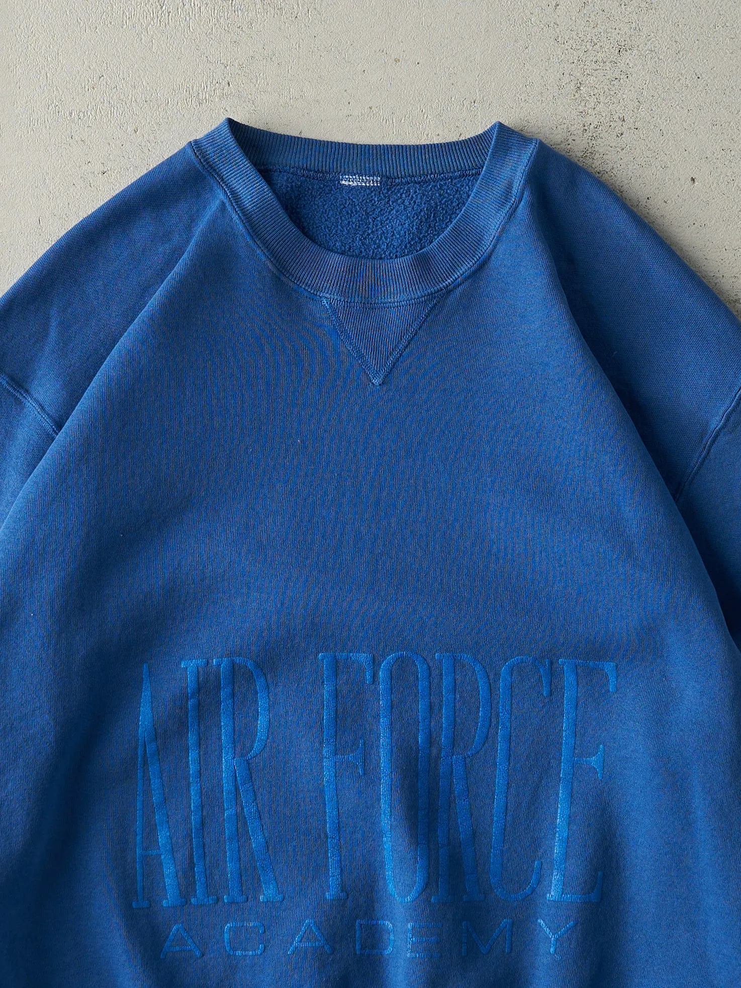Vintage 90s Blue Russell Athletic Air Force Academy Crewneck (L) sold by Rebalance Vintage product image thumbnail 2