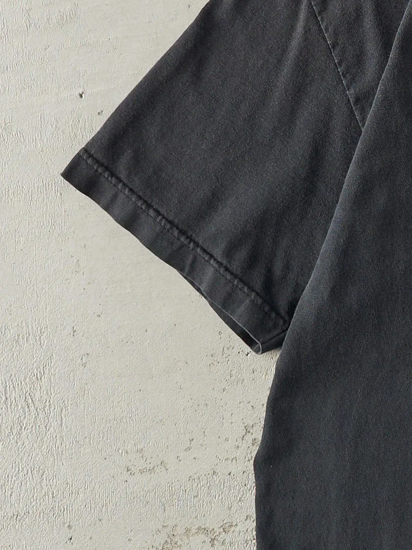 Vintage Y2K Faded Black Nike Athletics Tee (M) sold by Rebalance Vintage product image thumbnail 3