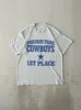 Vintage 90s Grey Portage Park Cowboys Single Stitch Tee (M) sold by Rebalance Vintage