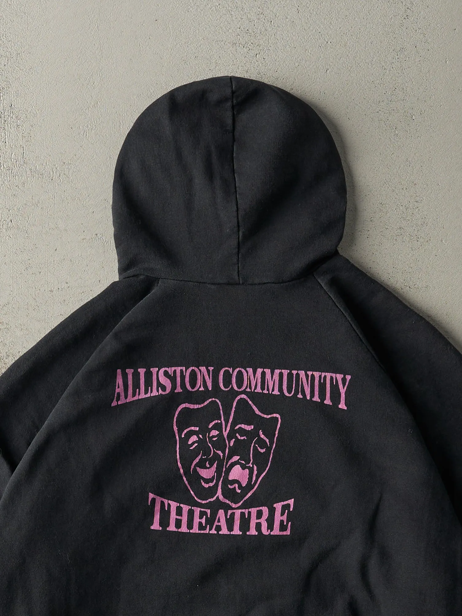 Vintage 93' Black Dracula the Musical Hoodie (L) sold by Rebalance Vintage product image thumbnail 4